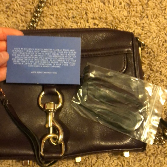 Rebecca Minkoff mini Mac Cross body bag purse - Picture 10 of 17